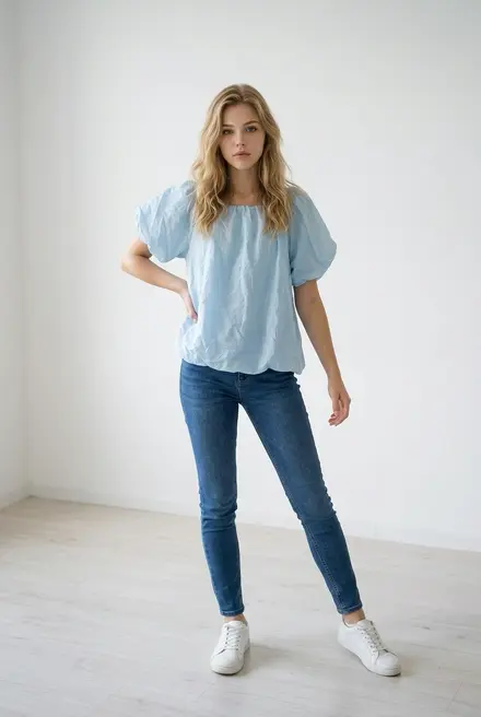 Garde-robe - Blouse - Blauw