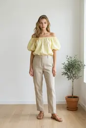 Garde-robe - Blouse - Geel