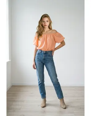 Garde-robe - Blouse - Oranje