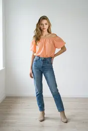 Garde-robe - Blouse - Oranje