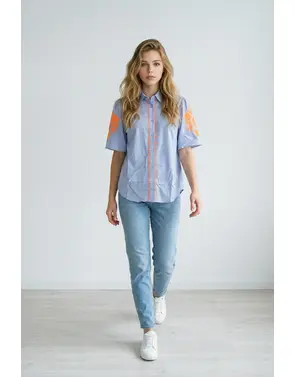 Garde-robe - Blouse - Blauw