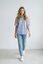 Garde-robe - Blouse - Blauw