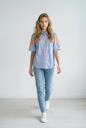 Garde-robe - Blouse - Blauw