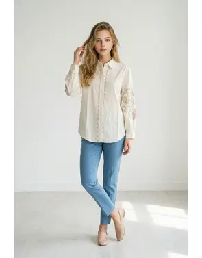 Garde-robe - Blouse - Beige