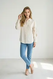 Garde-robe - Blouse - Beige