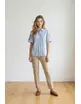 Garde-robe - Blouse - Blauw-beige
