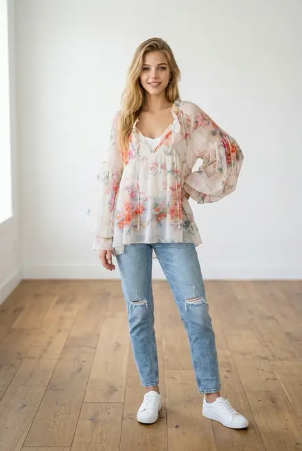 Garde-robe - Blouse - Beige