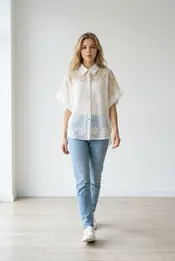 Garde-robe - Blouse - Ecru