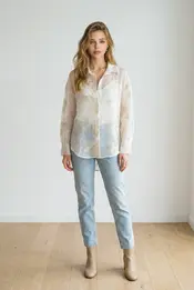 Garde-robe - Blouse - Ecru