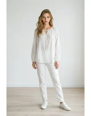 Garde-robe - Blouse - Ecru