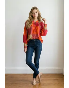 Garde-robe - Blouse - Oranje