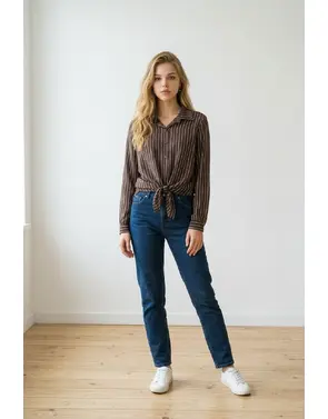 Garde-robe - Blouse - Bruin