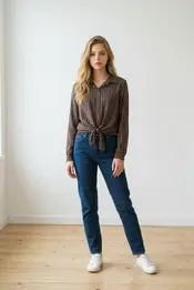 Garde-robe - Blouse - Bruin