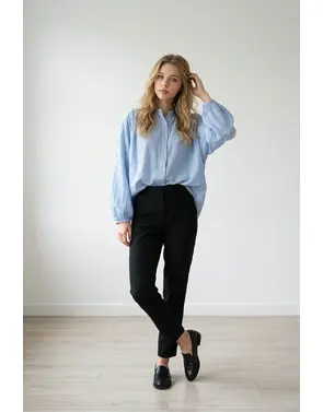 Garde-robe - Blouse - Blauw