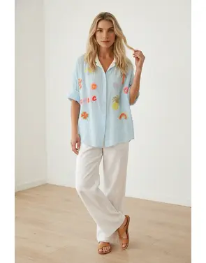 Garde-robe - Blouse - Blauw