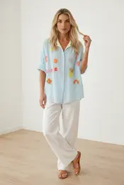 Garde-robe - Blouse - Blauw