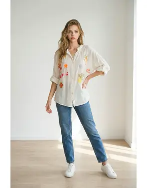 Garde-robe - Blouse - Ecru