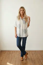 Garde-robe - Blouse - Blauw