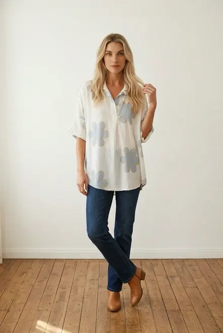 Garde-robe - Blouse - Blauw