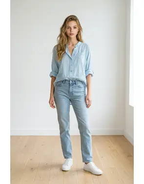 Garde-robe - Blouse - Blauw