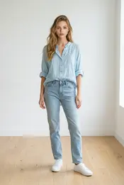 Garde-robe - Blouse - Blauw