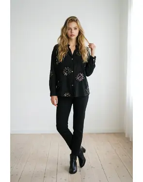 Garde-robe - Blouse - Zwart