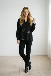 Garde-robe - Blouse - Zwart