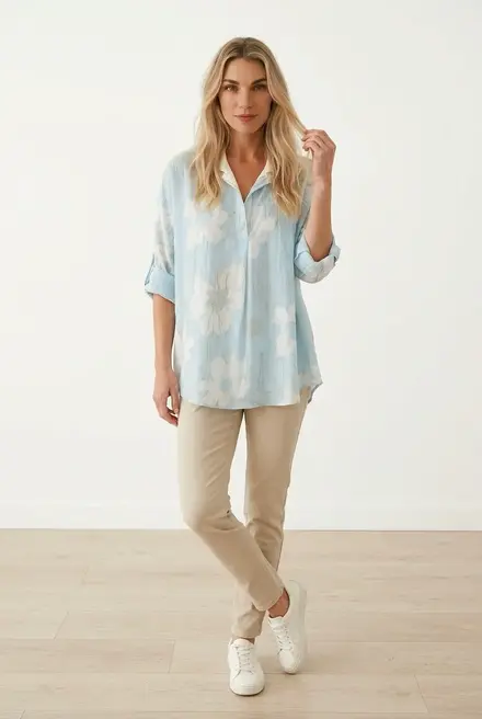 Garde-robe - Blouse - Blauw