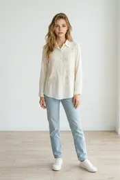 Garde-robe - Blouse - Ecru