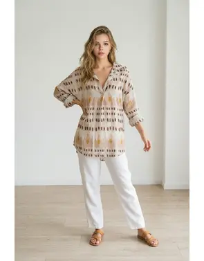 Garde-robe - Blouse - Bruin