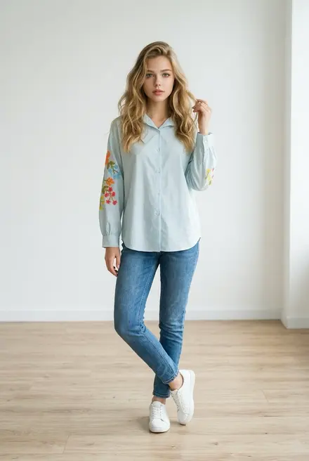 Garde-robe - Blouse - Munt