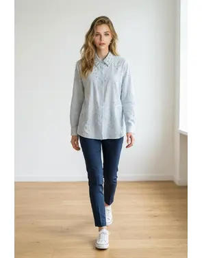 Garde-robe - Blouse - Blauw