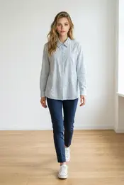 Garde-robe - Blouse - Blauw