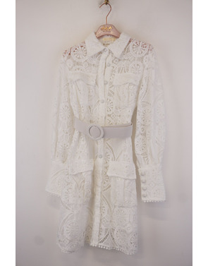 Garde-robe - Kort Kleedje - Wit