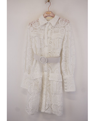 Garde-robe - Kort Kleedje - Wit