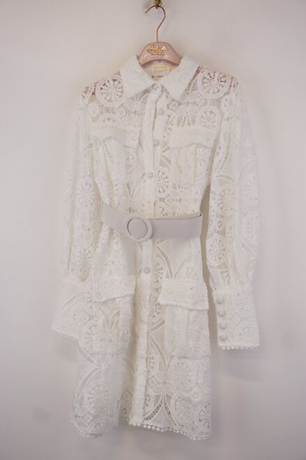 Garde-robe - Kort Kleedje - Wit