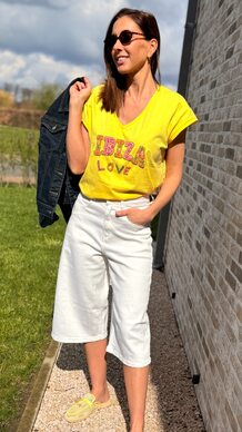 The Ibiza Love T-Shirt & Denim Jacket