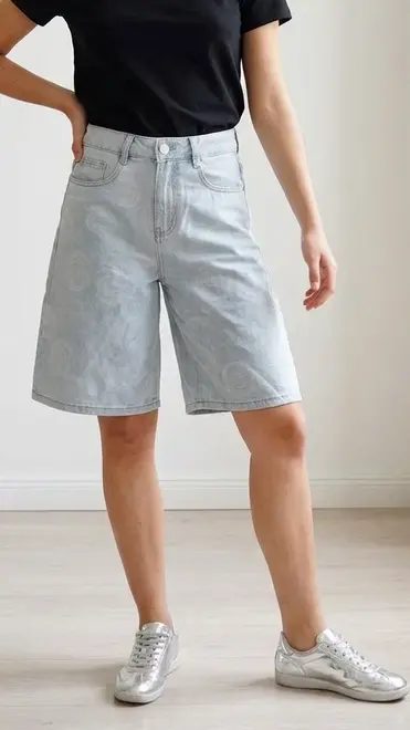 Garde-robe - Short - Jeans licht