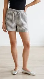 Free/quent - Short - Beige-bruin