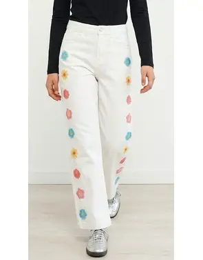 Garde-robe - Lange Broek - Ecru