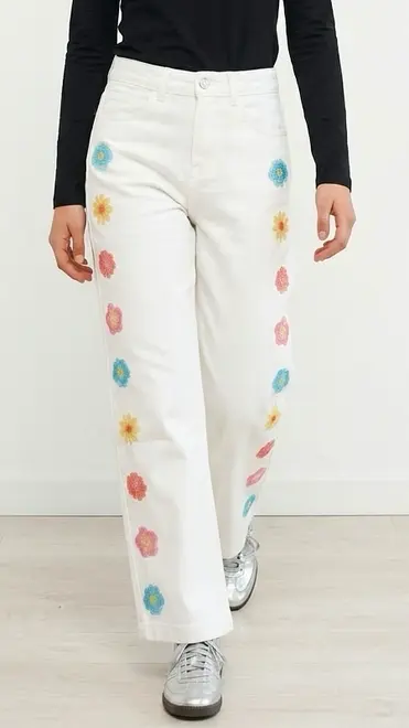 Garde-robe - Lange Broek - Ecru
