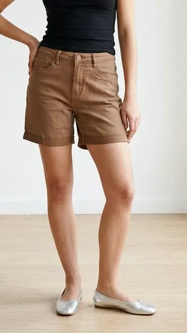 Garde-robe - Short - Bruin