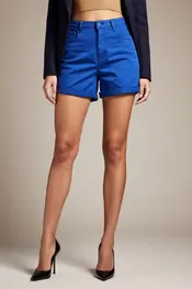 Garde-robe - Short - Blauw