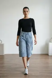 Garde-robe - Short - Jeans licht