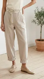 Garde-robe - Lange Broek - Beige