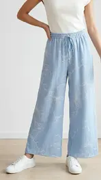 Garde-robe - Lange Broek - Jeans licht