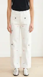 Garde-robe - Lange Broek - Ecru