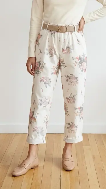 Garde-robe - Lange Broek - Roze