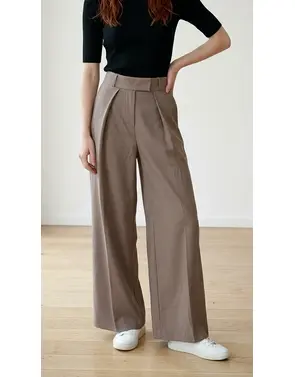 Garde-robe - Lange Broek - Taupe