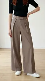 Garde-robe - Lange Broek - Taupe